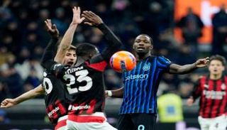 مباراة الإنتر وميلان