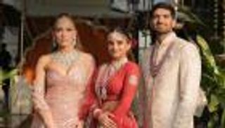 صور من الزفاف الملكي لنيترا مانتينا وفامسي غاديراجو في أودايبور