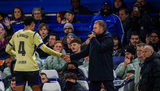 هانز فليك مدرب برشلونة