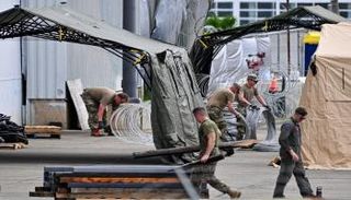 جنود أمريكيون في قاعدة ببورتوريكو