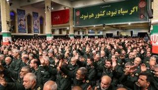 تجمع سابق للحرس الثوري الإيراني 