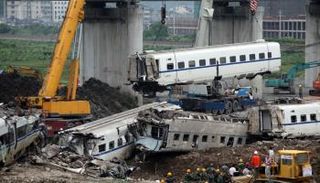 حادث قطار في الصين - أرشيفية