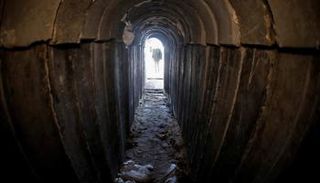 أحد أنفاق حماس في غزة