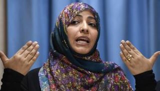 الناشطة الإخوانية اليمنية توكل كرمان