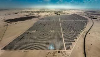 محطة الطاقة الشمسية في عدن. - أرشيفية