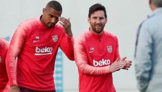 كيفن برينس بواتينغ وليونيل ميسي