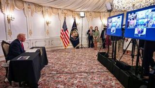 الرئيس الأمريكي دونالد ترامب