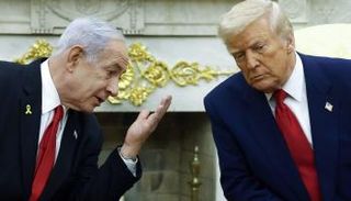 ترامب ونتنياهو في لقاء سابق