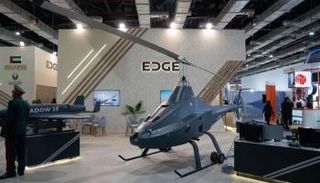 جانب من جناح الإمارات في «إيدكس 2025» بمصر