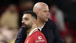 أرني سلوت ومحمد صلاح