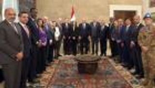 لبنان يطالب وفد مجلس الأمن بالضغط على إسرائيل للالتزام بوقف النار