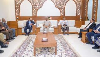 جانب من لقاء طارق صالح المكونات والقوى اليمنية