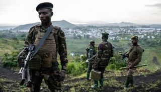 قوات من الجيش شرق الكونغو الديمقراطية