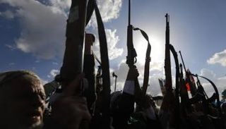 عناصر من مليشيات الحوثي