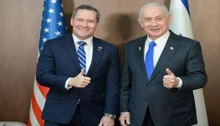 بنيامين نتنياهو ومايك والتز