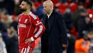 محمد صلاح وأرني سلوت