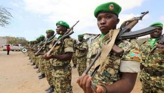 قوات من الجيش البوروندي