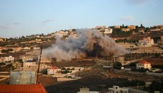 غارة إسرائيلية سابقة على جنوب لبنان