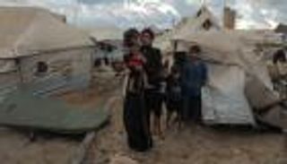 البرد القارس يقتل رضيعة في غزة