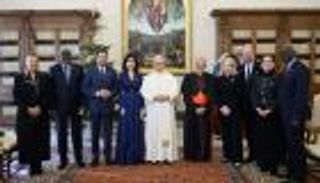 البابا ليو الرابع عشر يستقبل لجنة تحكيم جائزة زايد للأخوة الإنسانية