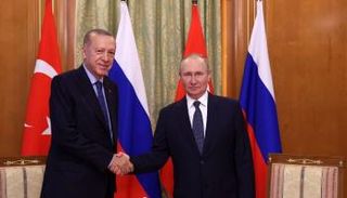 الرئيسان الروسي والتركي- أرشيفية