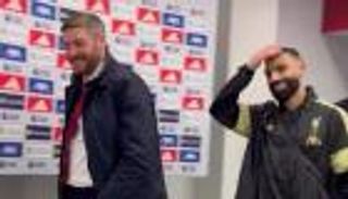 رفض مبتسماً.. محمد صلاح يتجنب الحديث بعد مباراة ليفربول وبرايتون (فيديو)