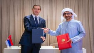 الشيخ عبدالله بن زايد آل نهيان وماركو دجوريتش