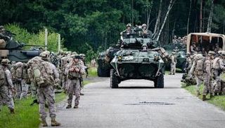 قوات أمريكية في تدريب أوروبي