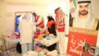 قوافل زايد الخير تباشر تقديم الرعاية الصحية القلبية للأطفال والمسنين في إقليم السند