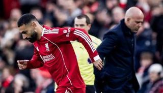 أرني سلوت ومحمد صلاح