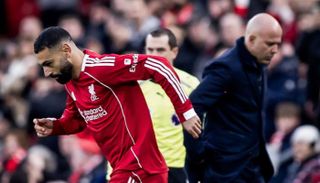 أرني سلوت ومحمد صلاح