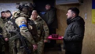 الرئيس الأوكراني فولوديمير زيلينسكي