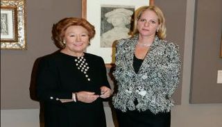 أريان (على اليمين) ونادين (على اليسار) روتشيلد (Getty Images)