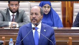 الرئيس الصومالي حسن شيخ محمود