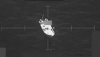 جانب من الضربات الأمريكية 