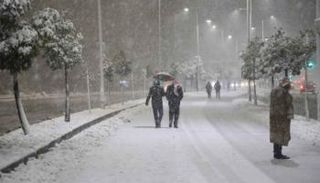 الثلوج في الأردن