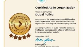 شرطة دبي تحصد اعتماد المعهد العالمي