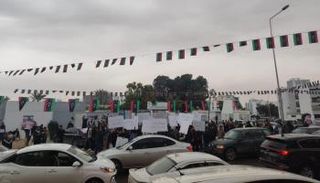 مظاهرات في مصراتة الليبية 