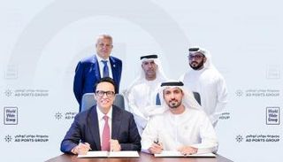 جانب من مراسم توقيع اتفاقية المشروع المشترك