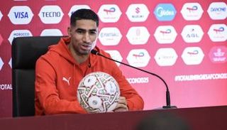 أشرف حكيمي نجم منتخب المغرب