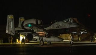 إحدى المقاتلات التي شنت هجمات على داعش في سوريا