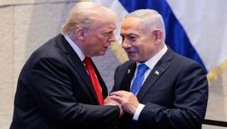 بنيامين نتنياهو ودونالد ترامب