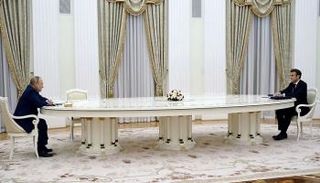 الرئيسان الروسي والفرنسي- أرشيفية