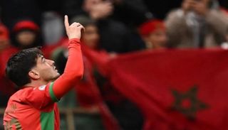 إبراهيم دياز، نجم منتخب المغرب