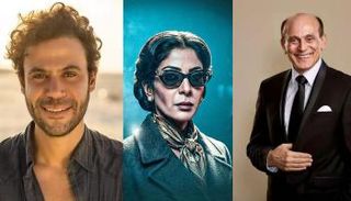 محمد صبحي ومنى زكي ومحمد إمام