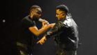 محمد رمضان وغيمس يشعلان La D&eacute;fense Arena في باريس