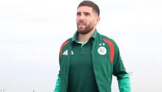 لوكا زيدان حارس منتخب الجزائر