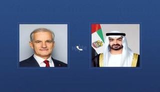 محمد بن زايد ورئيس وزراء النرويج