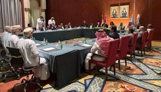 جانب من المفاوضات التي سبقت الاتفاق