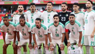 لاعبو منتخب الجزائر